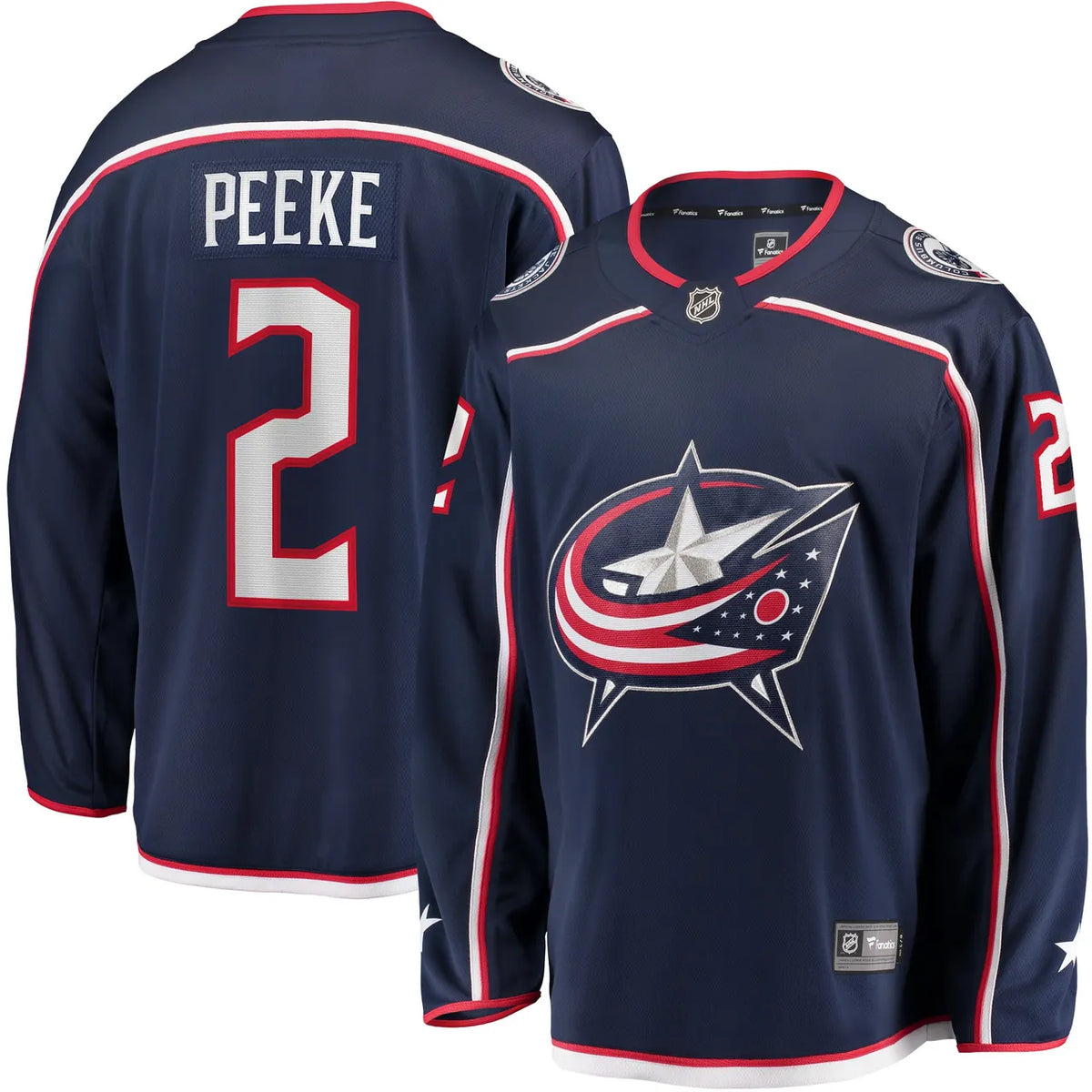 Peeke Blue Jackets Jersey