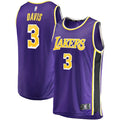 fanatics Davis Lakers Purple Jersey
