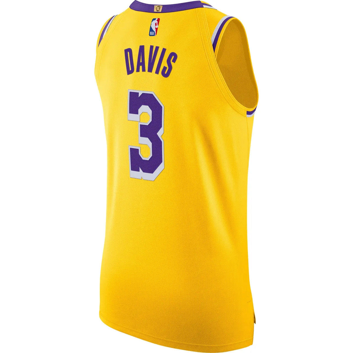 Davis Lakers Gold Jersey nike authentic - Hình 4