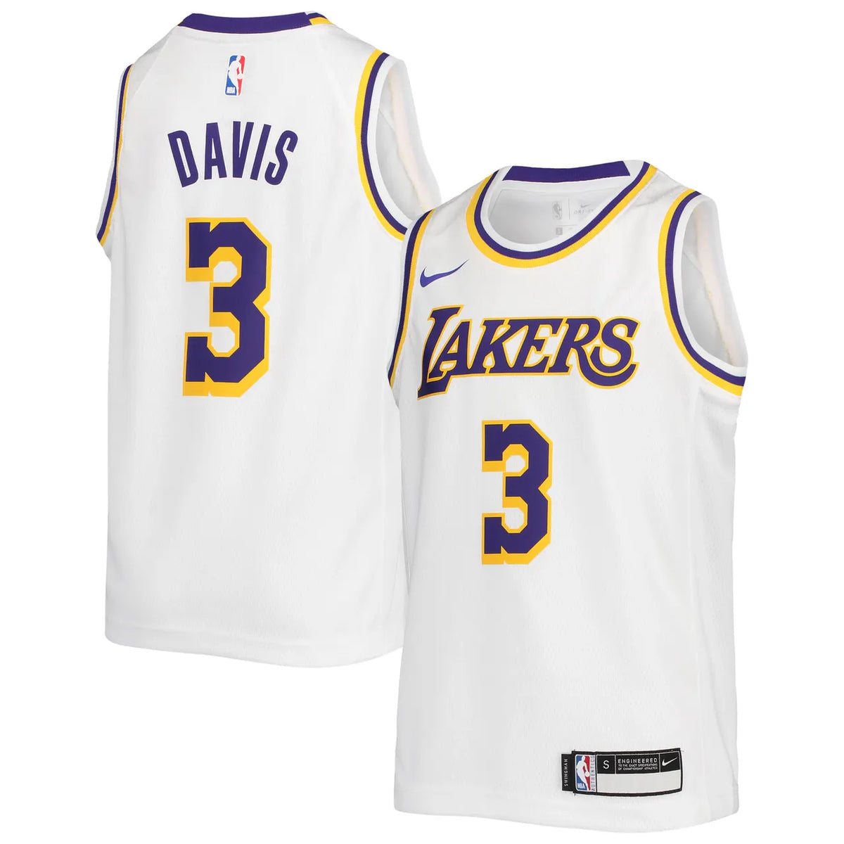 Davis Lakers Gold Jersey nike - Hình 11