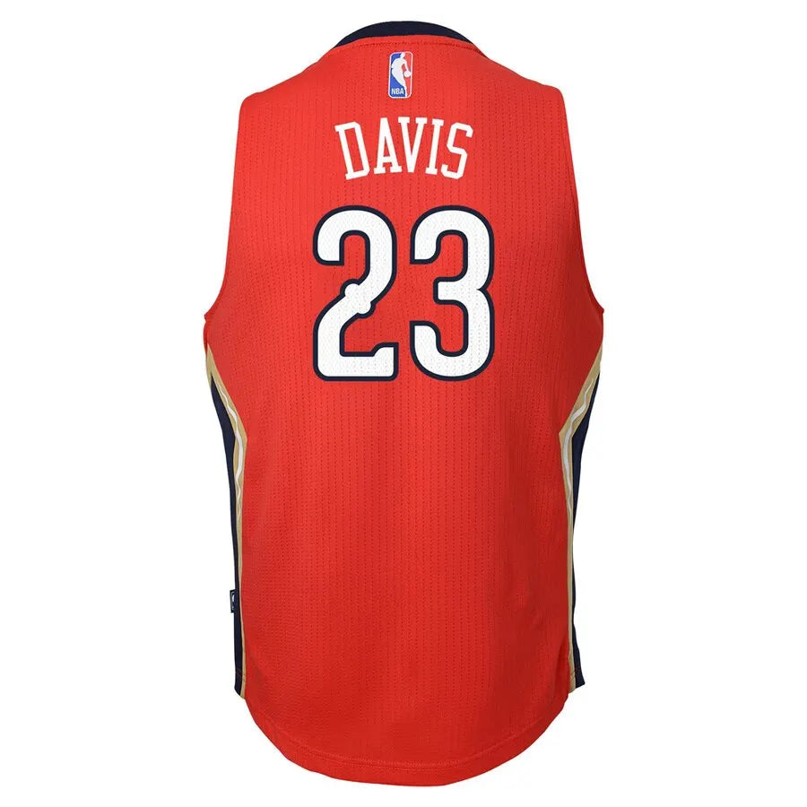 adidas Davis Pelicans Red Jersey - Hình 3