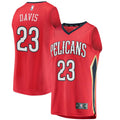 fanatics Davis Pelicans Red Jersey