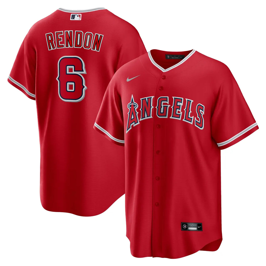 Angels Rendon White Home Jersey - Hình 5