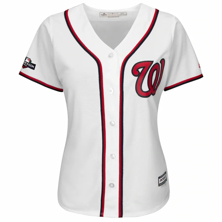 majestic Rendon Nationals Women's Jersey - Hình 2