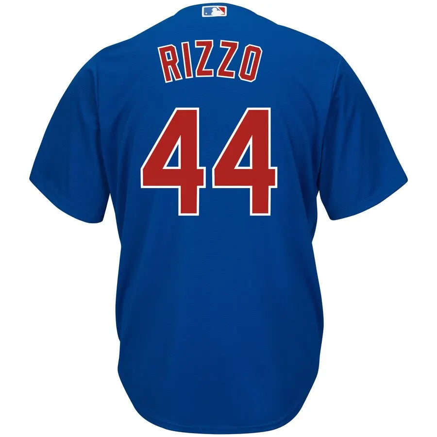 Majestic Rizzo Cubs Blue Jersey - Hình 3