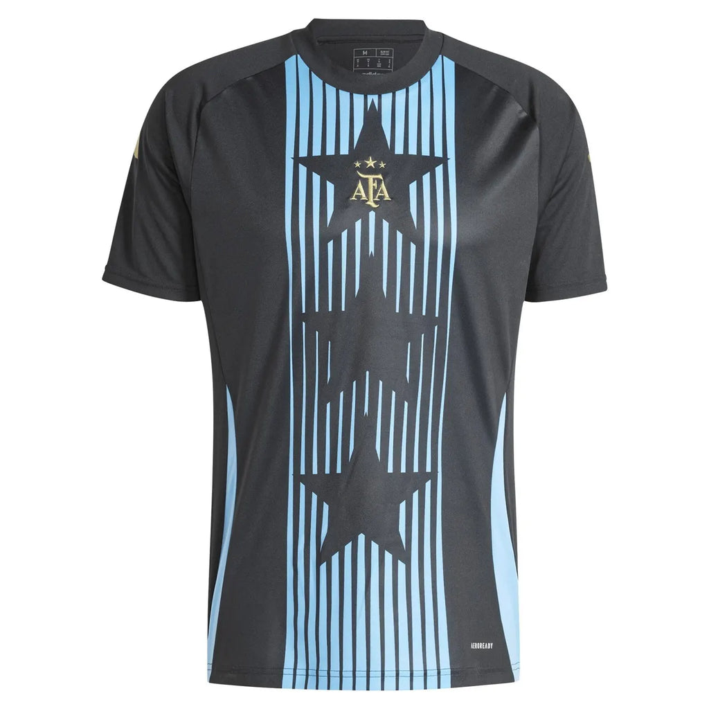 black Adidas Argentina Away Jersey - Hình 3