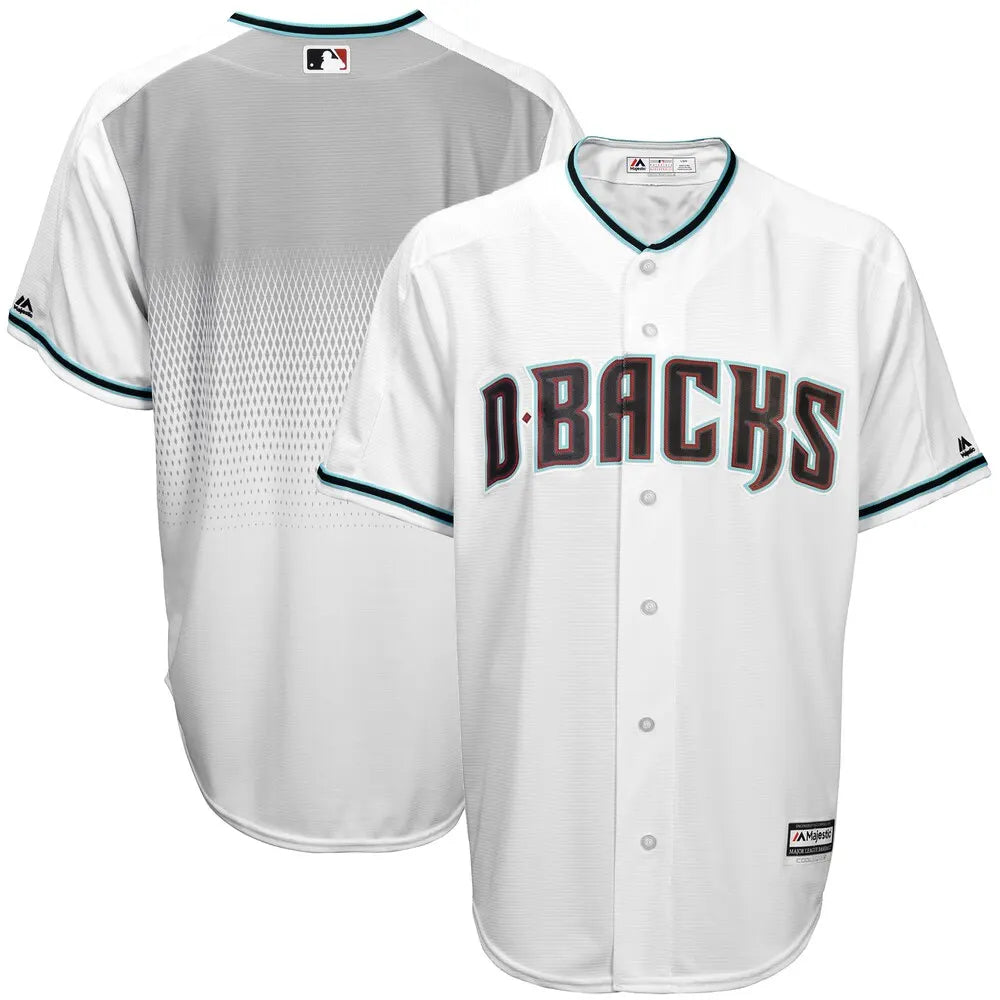 Diamondbacks White Cool Base Jersey