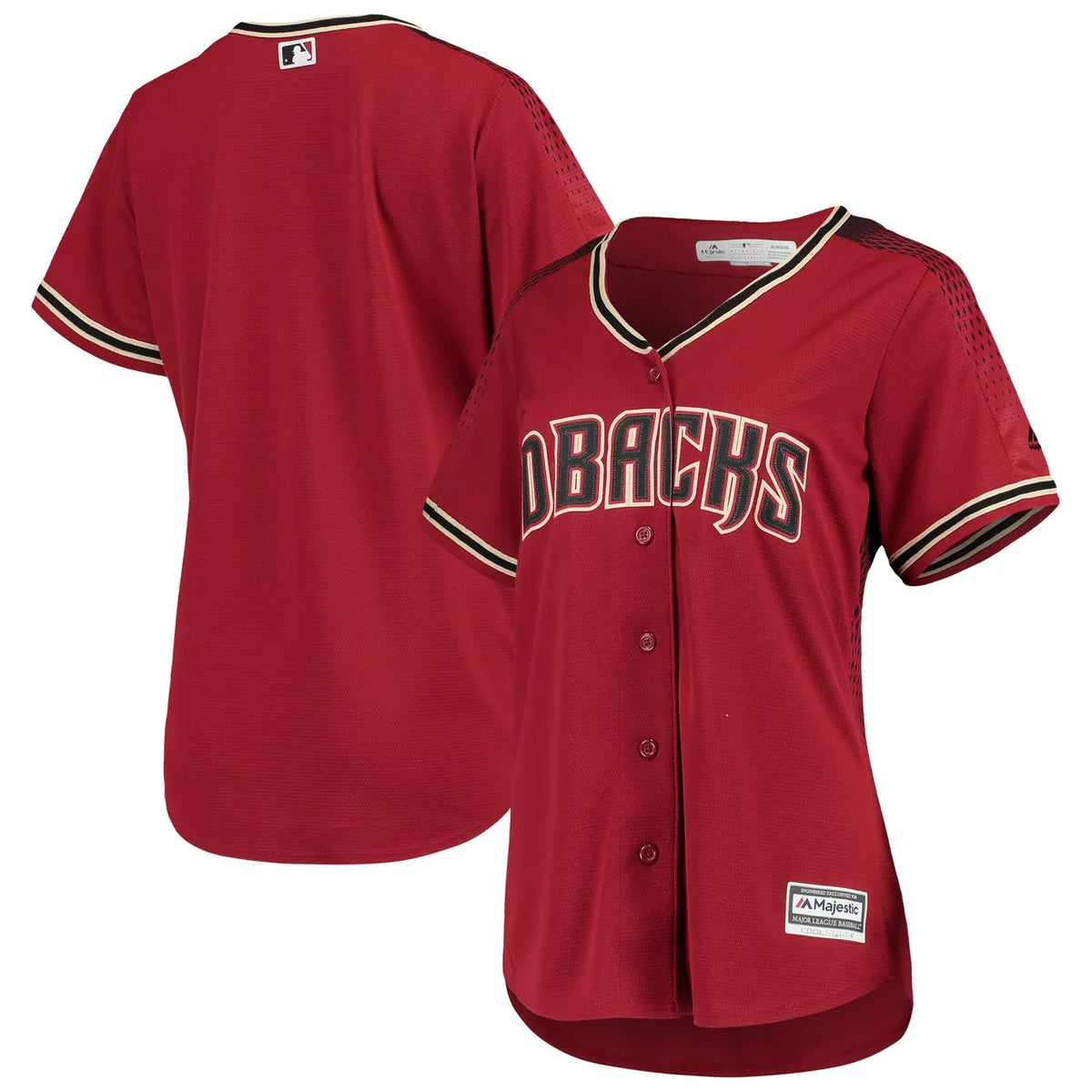 majestic Diamondbacks Red Jersey