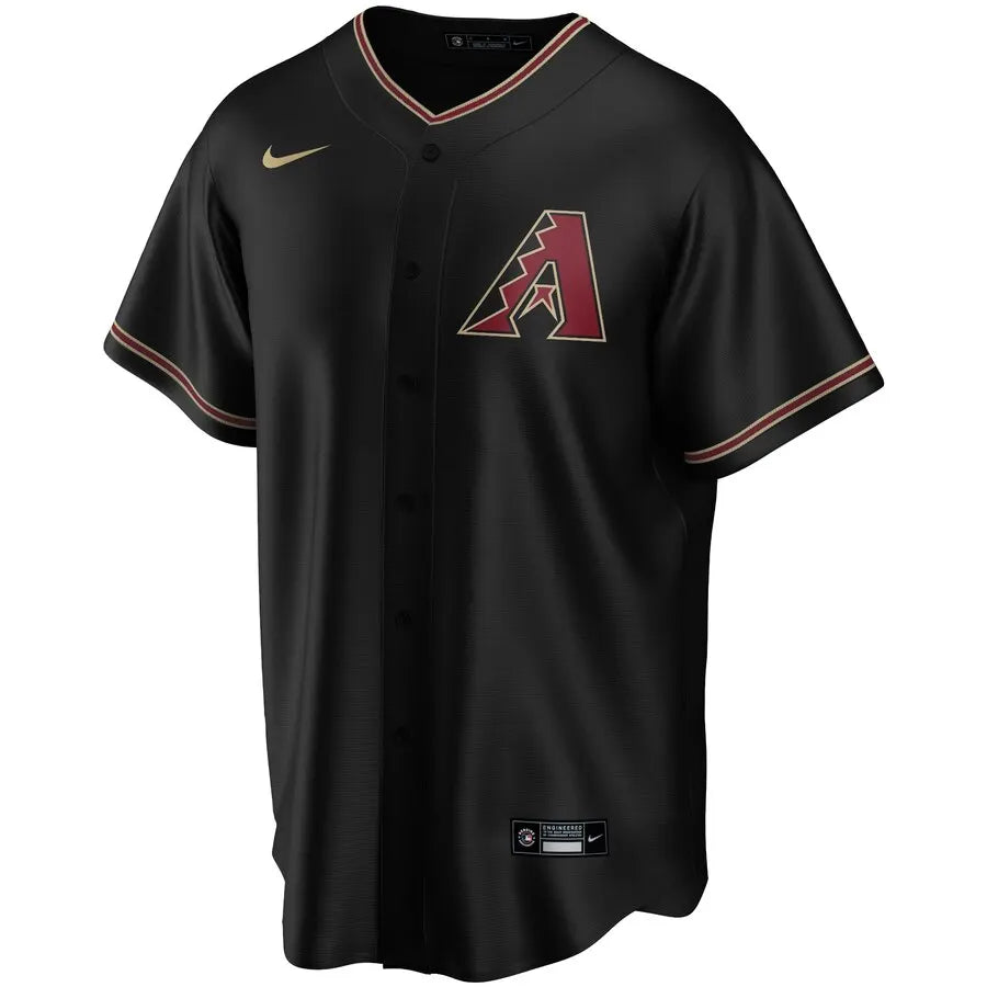 nike Diamondbacks Black Alternate Jersey - Hình 2
