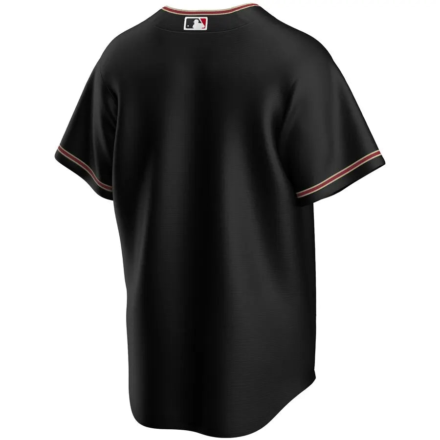 nike Diamondbacks Black Alternate Jersey - Hình 3
