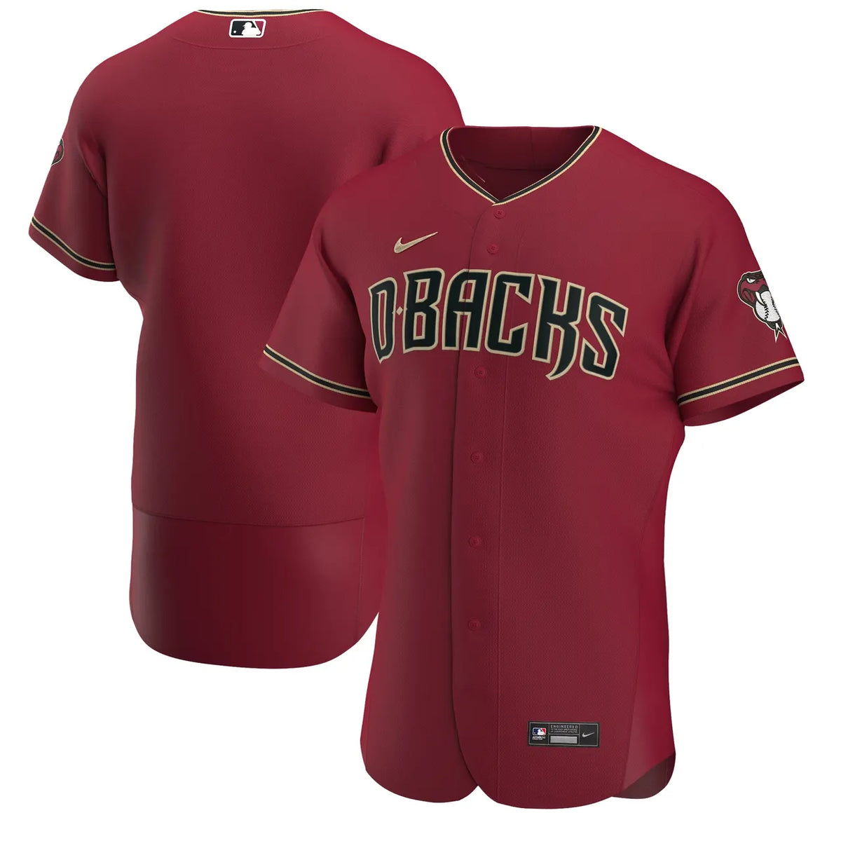 nike Diamondbacks Maroon Jersey