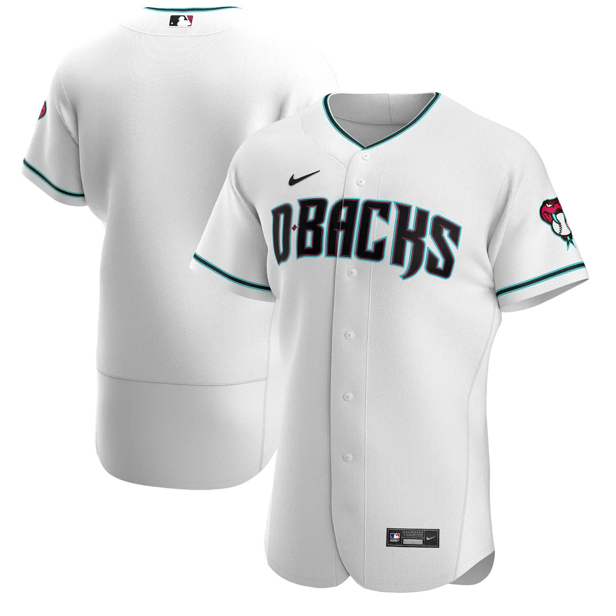 Diamondbacks White Jersey