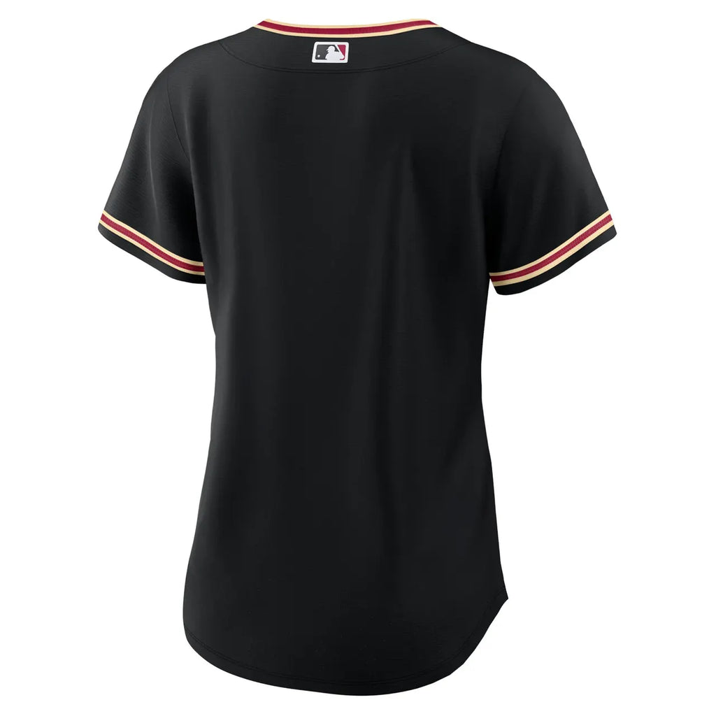 Diamondbacks Black Alternate Jersey - Hình 4
