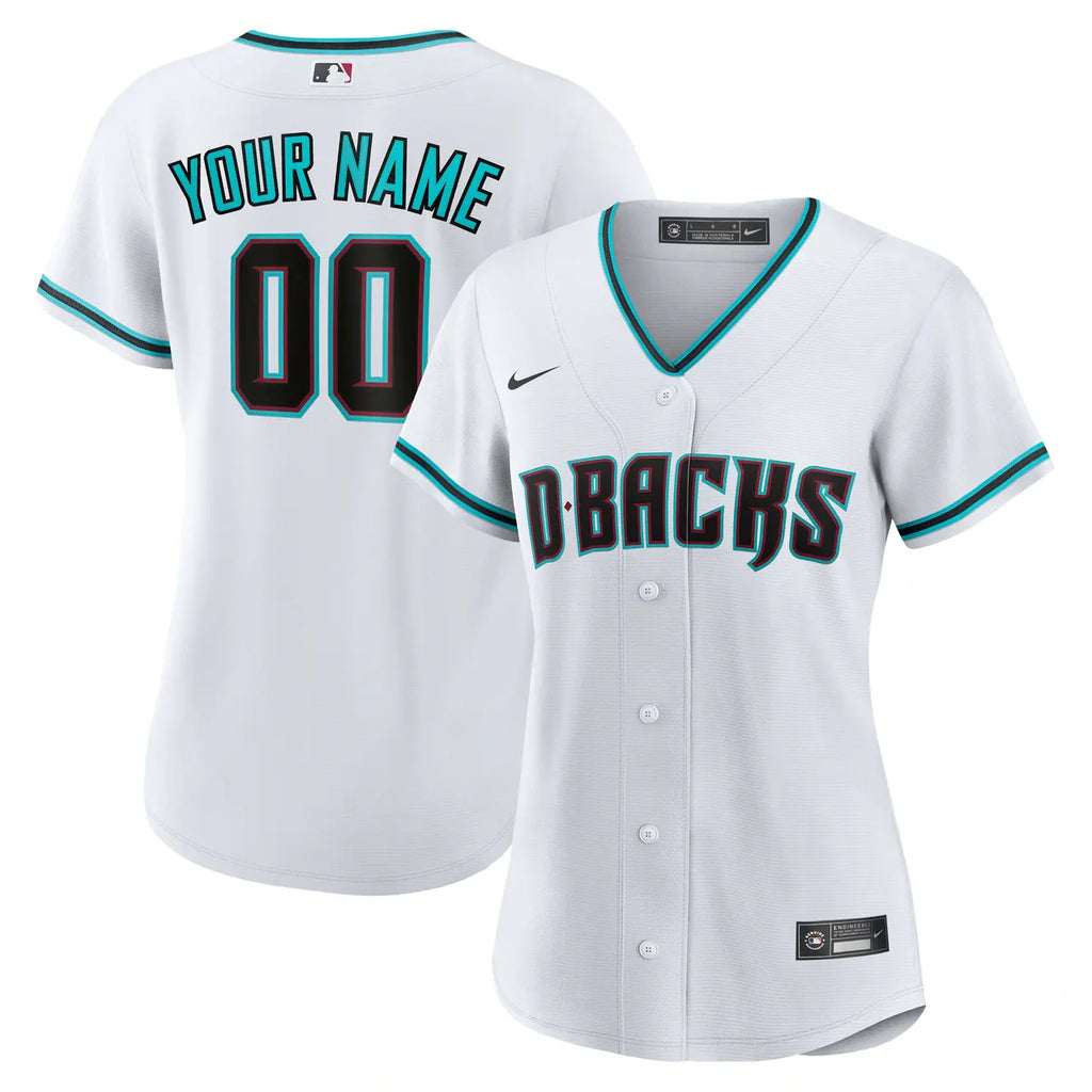 Women's D-backs Custom Jersey - Hình 2