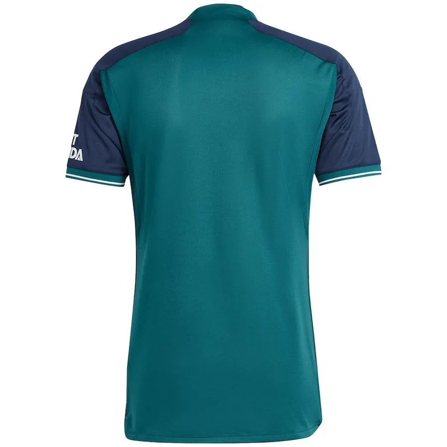 Arsenal Teal Away Jersey - Hình 3