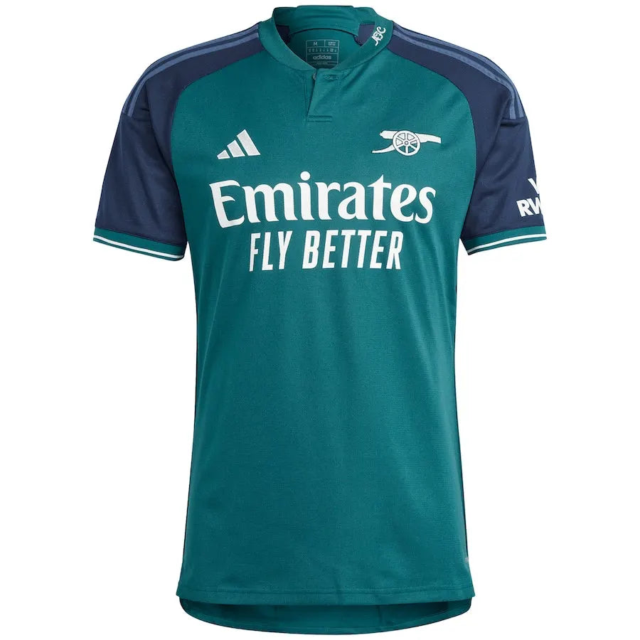 Arsenal Teal Away Jersey - Hình 2