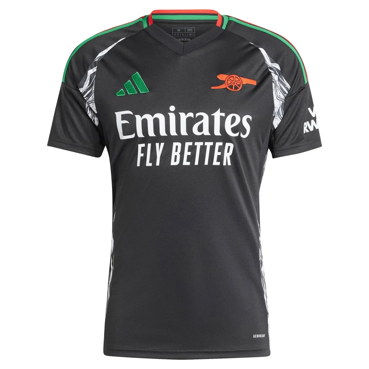 Adidas Arsenal Rice Black Jersey - Hình 2
