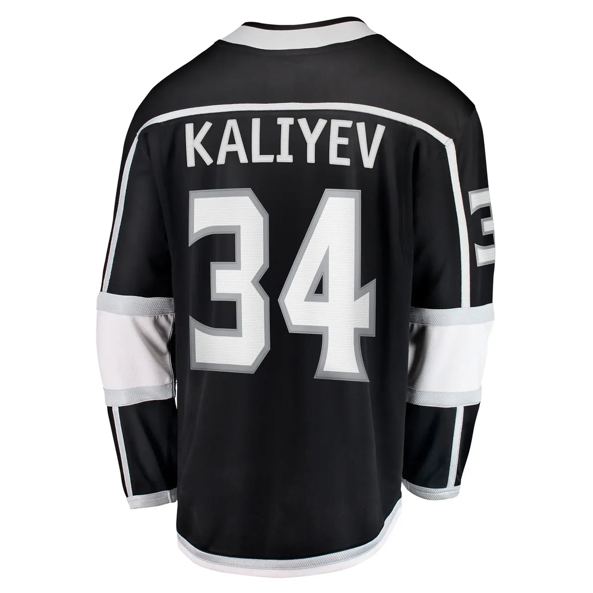 fanatics Kaliyev Kings Black Jersey - Hình 2