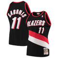 Sabonis Blazers Black Jersey