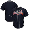 majestic Braves Navy Alternate Jersey