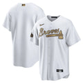 Braves White Gold Jersey