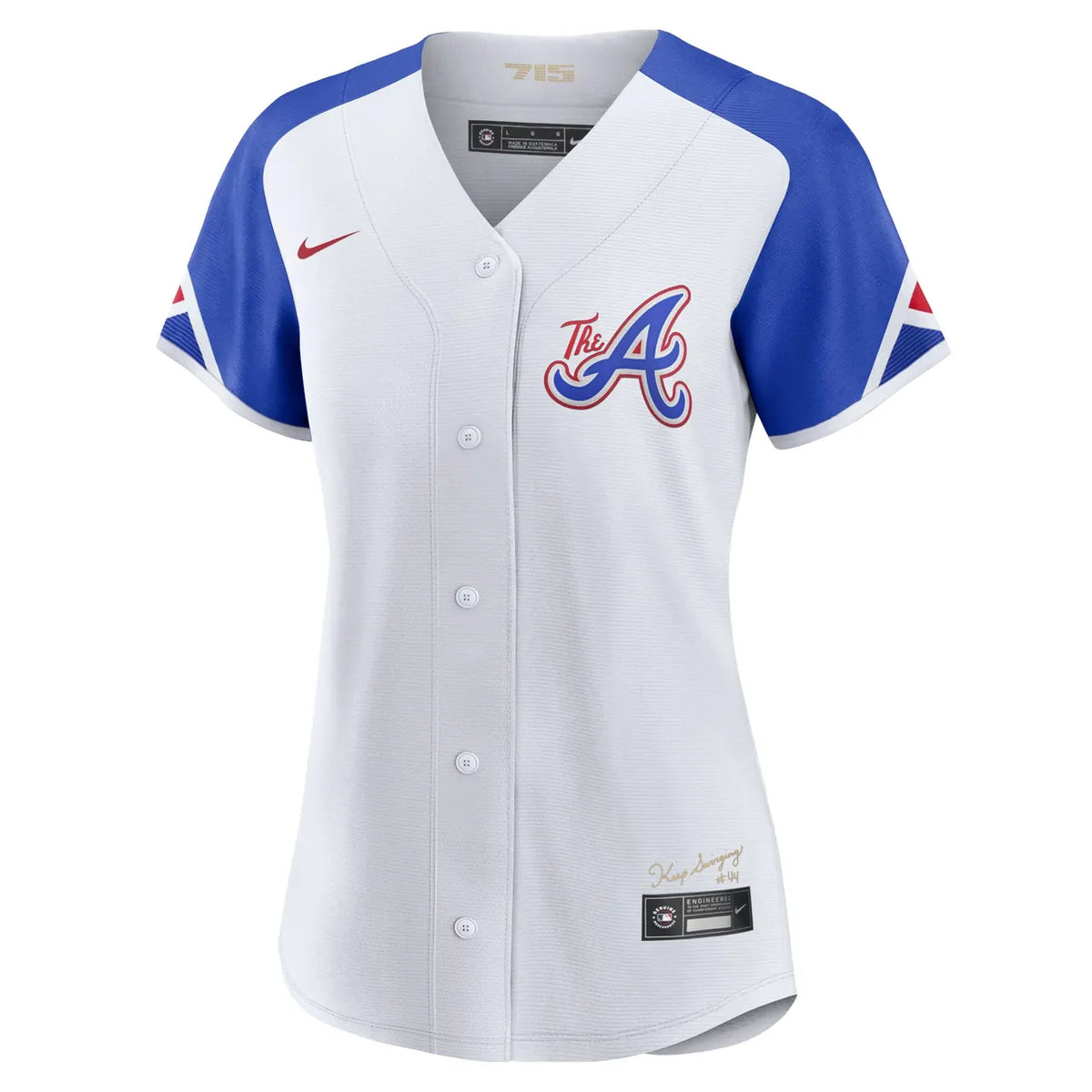 Braves 715 White Jersey - Hình 3