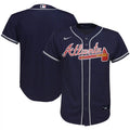 authentic Nike Braves Navy Jersey