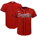 Nike Braves Red Home Jersey