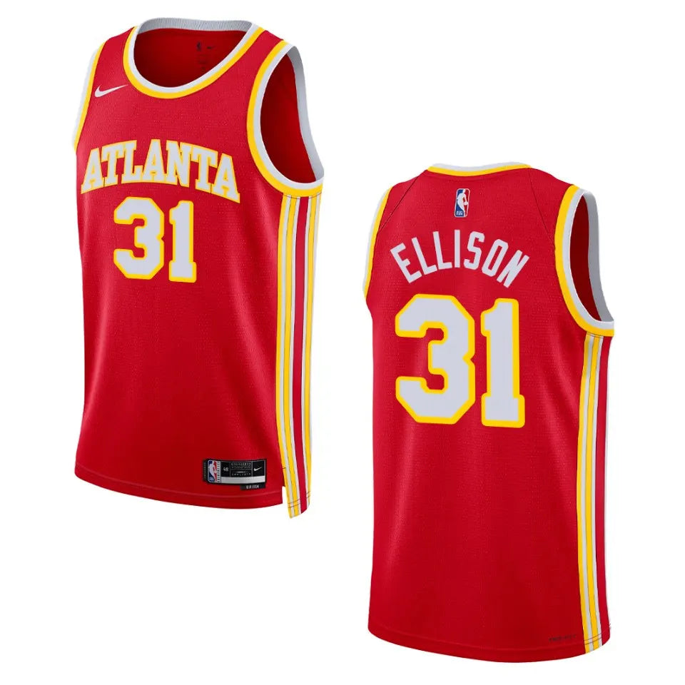 Ellison Hawks Red Jersey