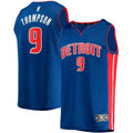 Thompson Pistons Blue Jersey