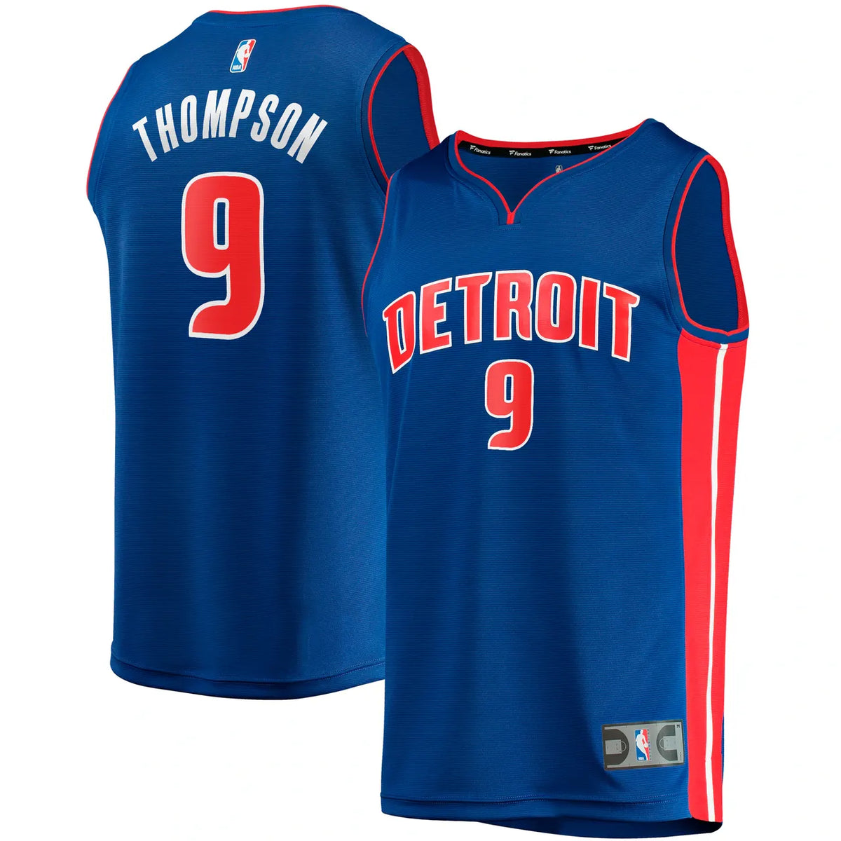 Thompson Pistons Blue Jersey