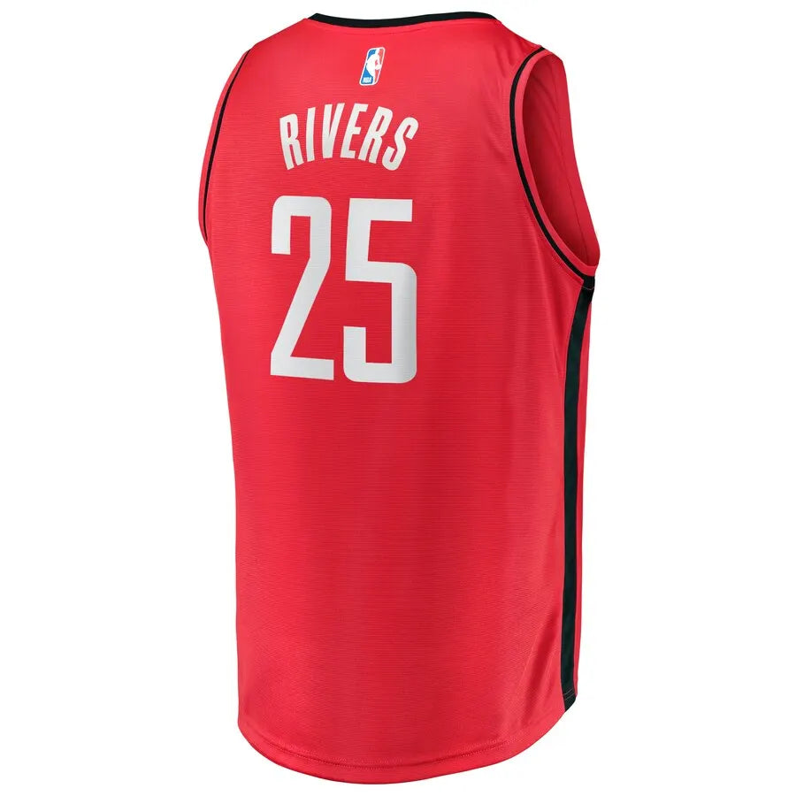 fanatics Rivers Rockets Red Jersey - Hình 3