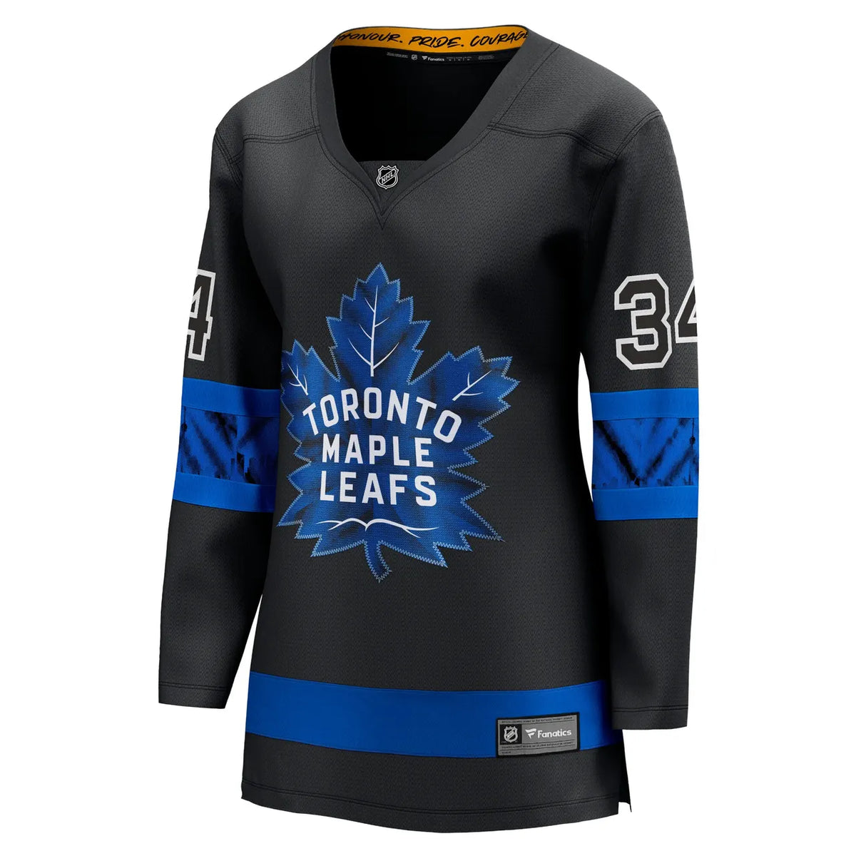 fanatics Matthews Leafs Black Jersey - Hình 4
