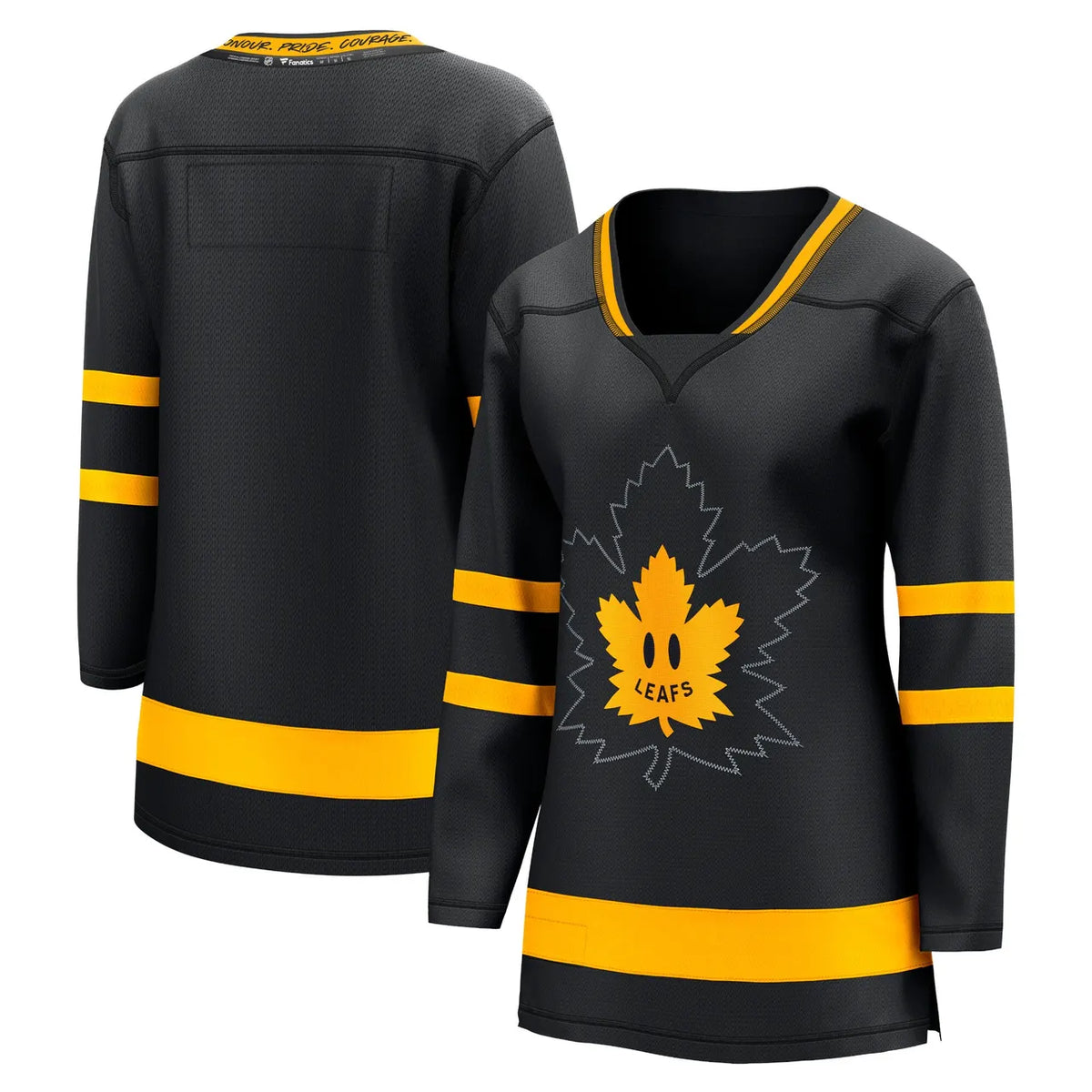 fanatics Matthews Leafs Black Jersey - Hình 3