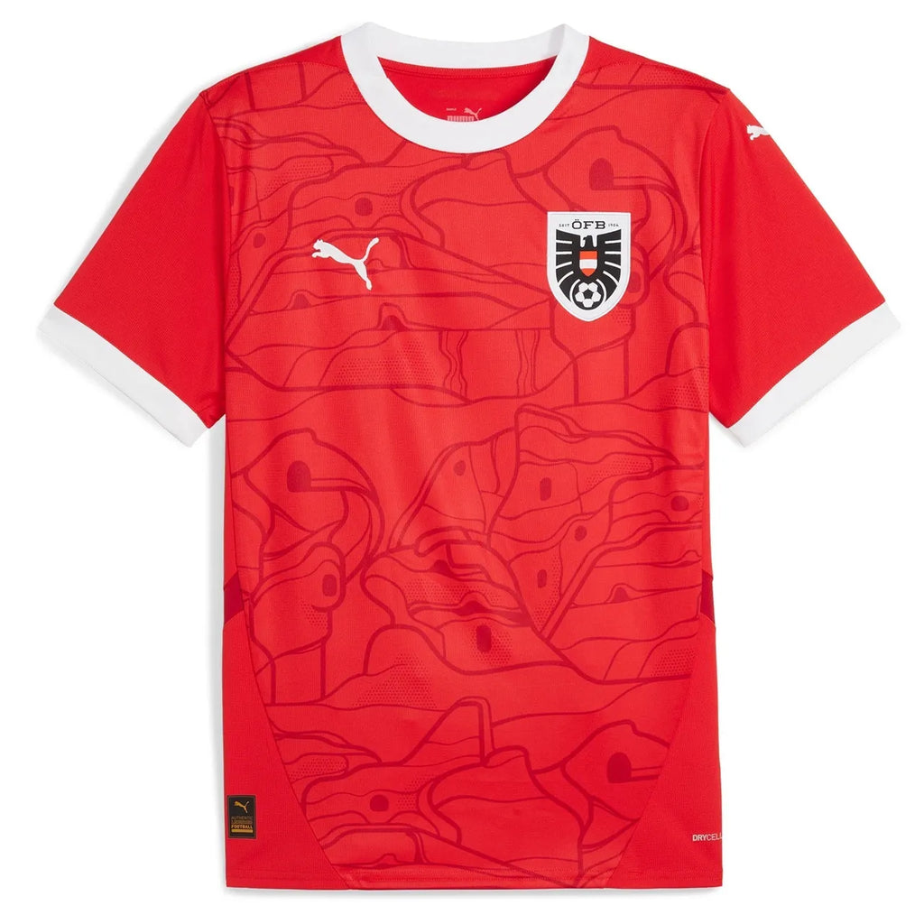 Puma Austria Red Jersey - Hình 2