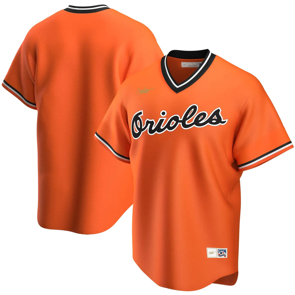 nike Orioles Orange Cooperstown Jersey