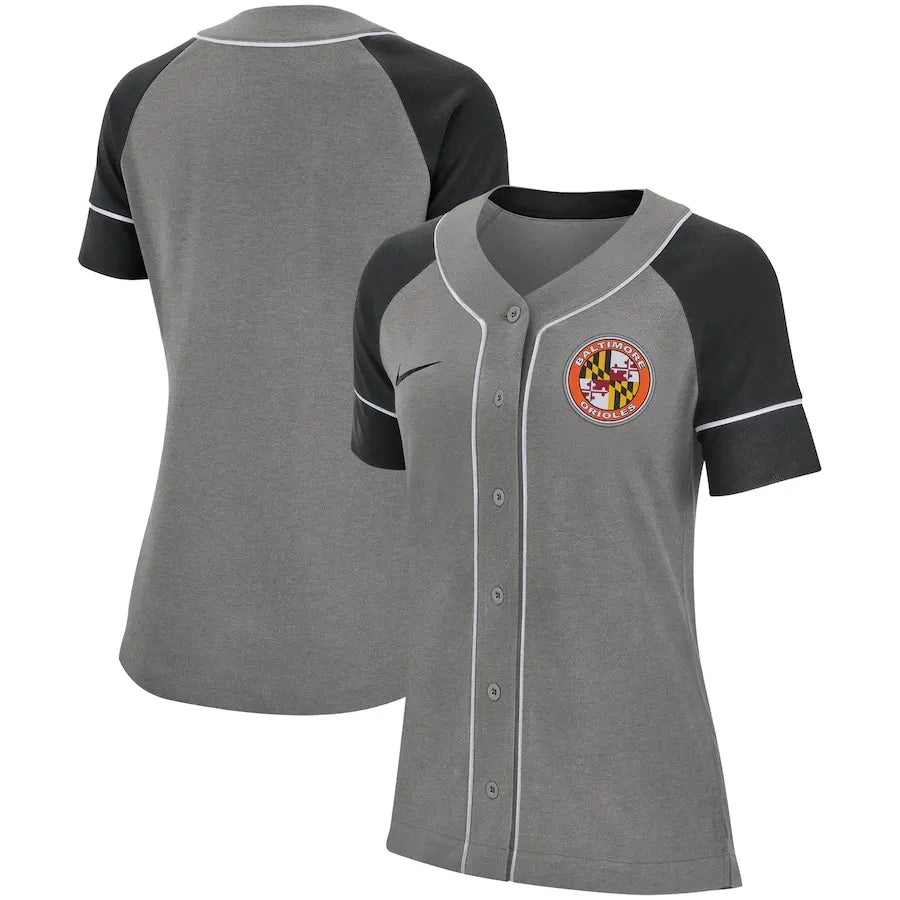 Orioles Gray Women's Jersey