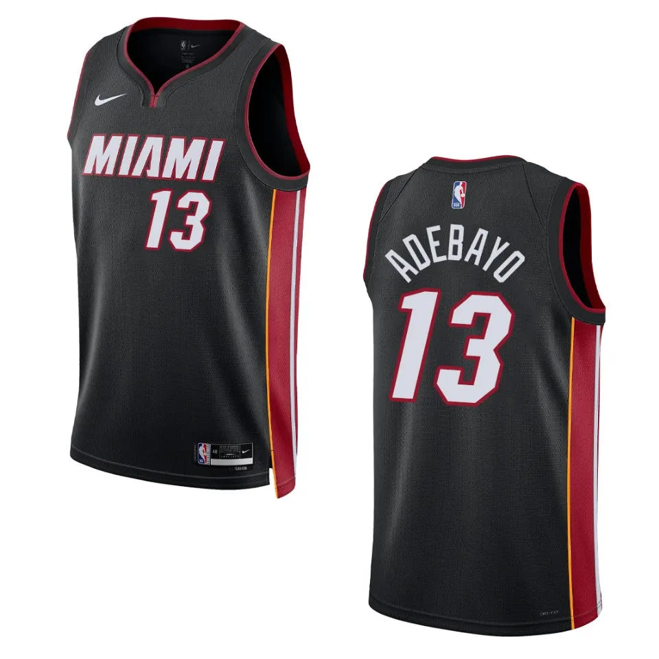 Adebayo Heat Black Jersey nike miami