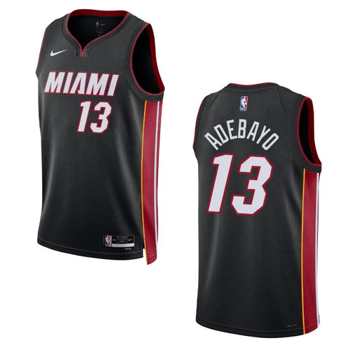 Adebayo Heat Black Jersey nike miami