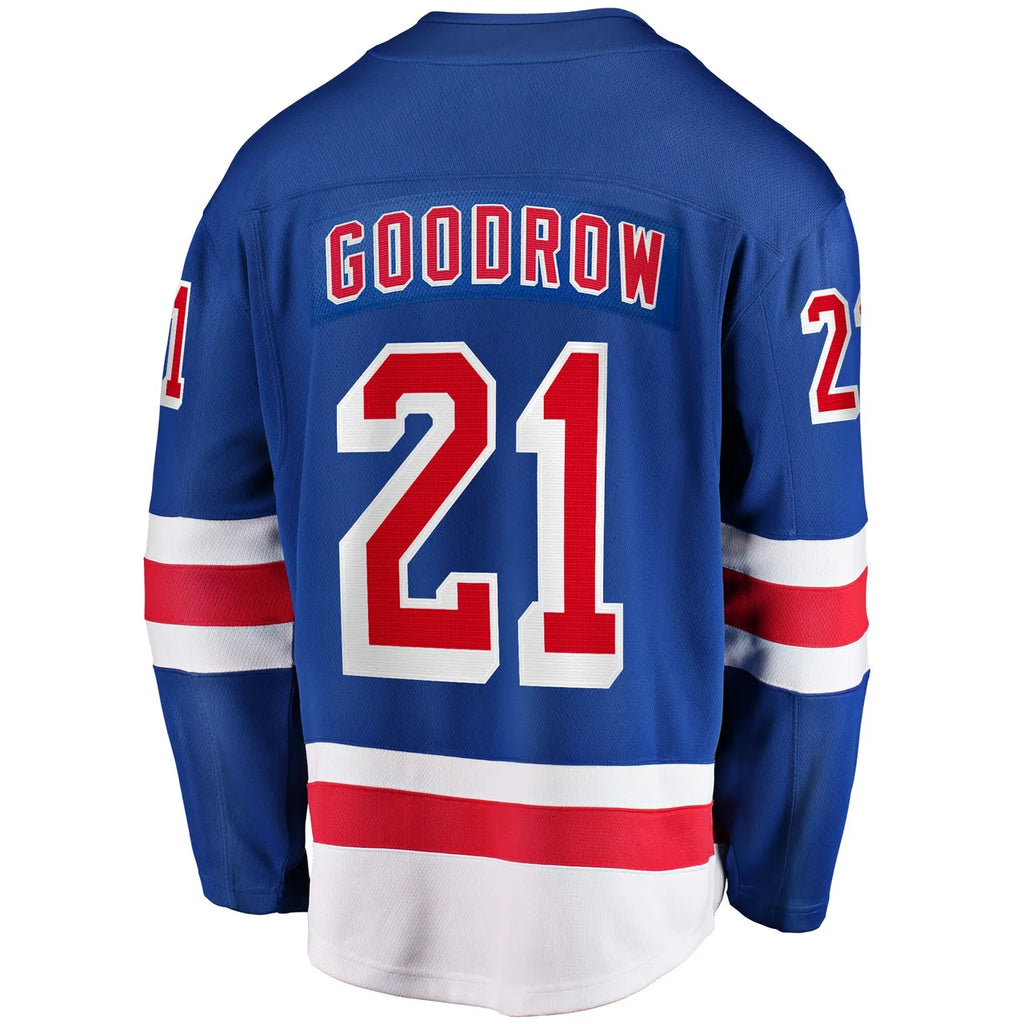 Goodrow Rangers Blue Jersey - Hình 4