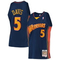 Baron Davis Warriors Navy Jersey