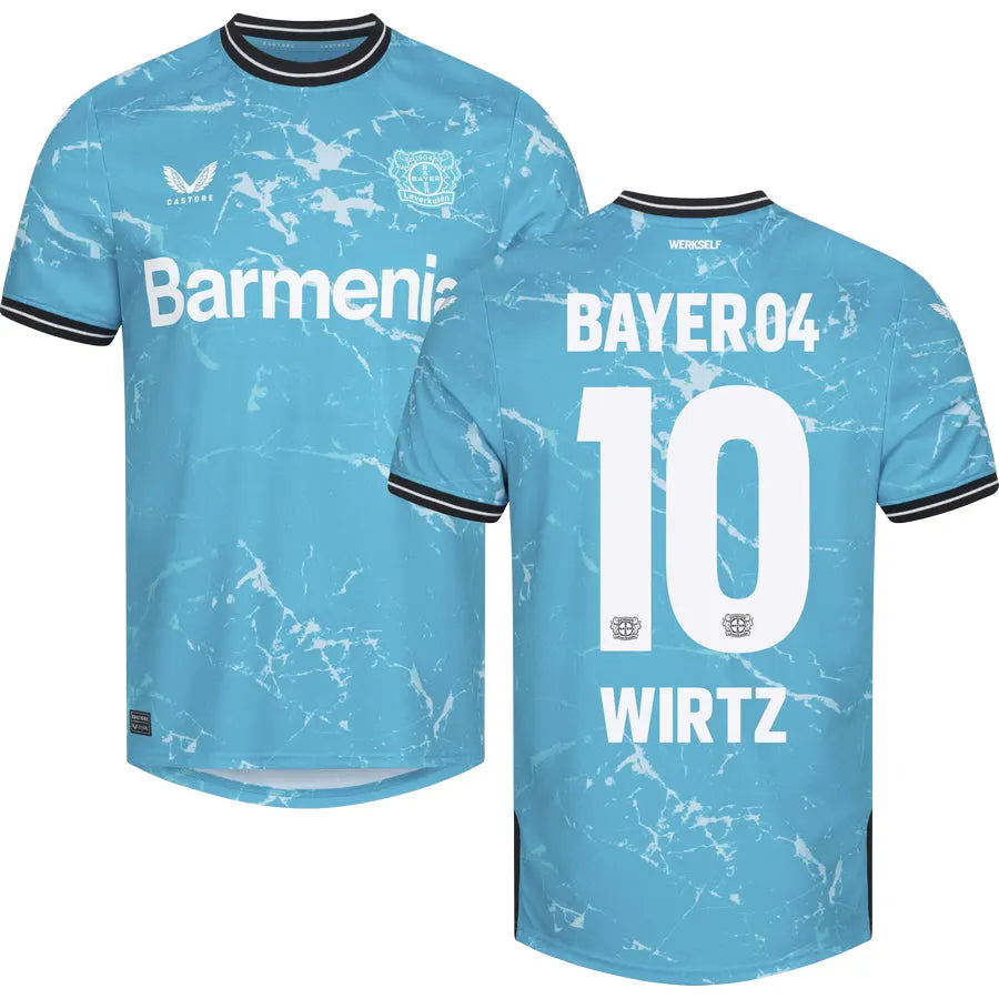 Leverkusen 2024 Marble Jersey - Hình 6