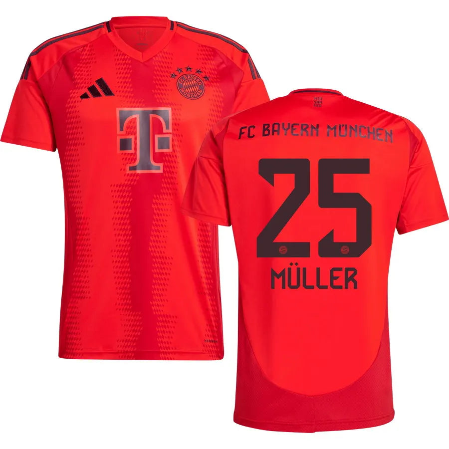 Adidas Bayern Red Jersey - Hình 7