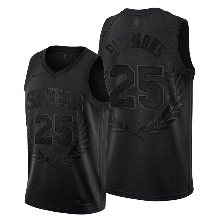 Simmons 76ers Black Jersey nike