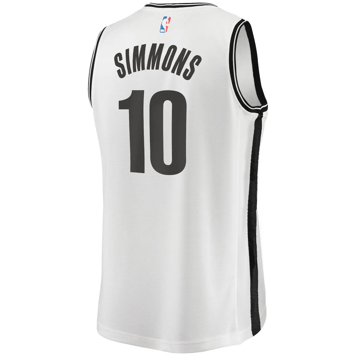 association Fanatics Simmons Nets White Jersey - Hình 4