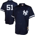 Yankees Navy Mesh Jersey #51