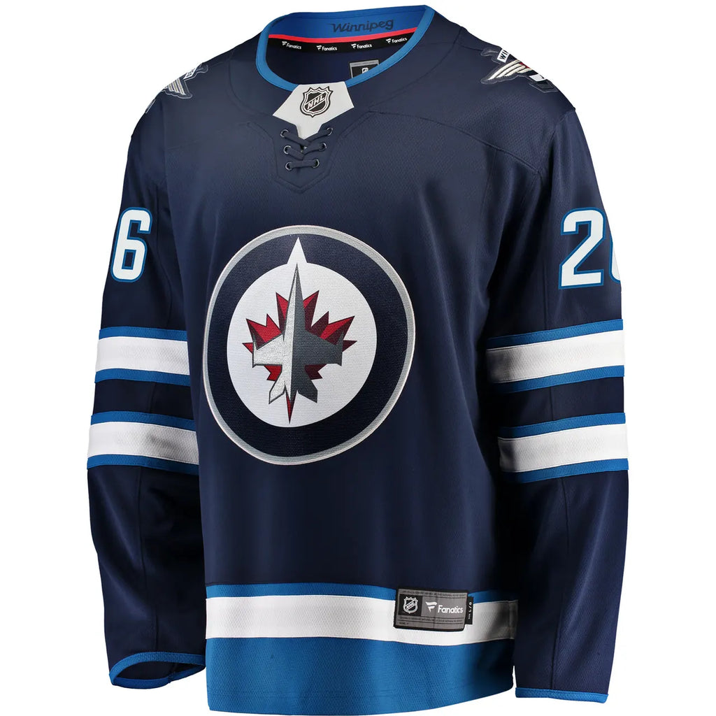 Wheeler Jets Navy Jersey - Hình 3