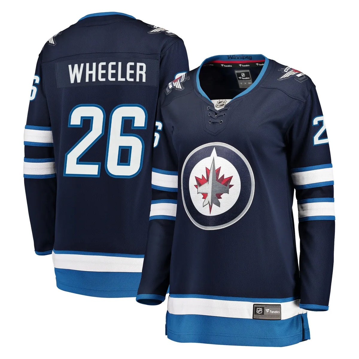 Wheeler Jets Navy Jersey