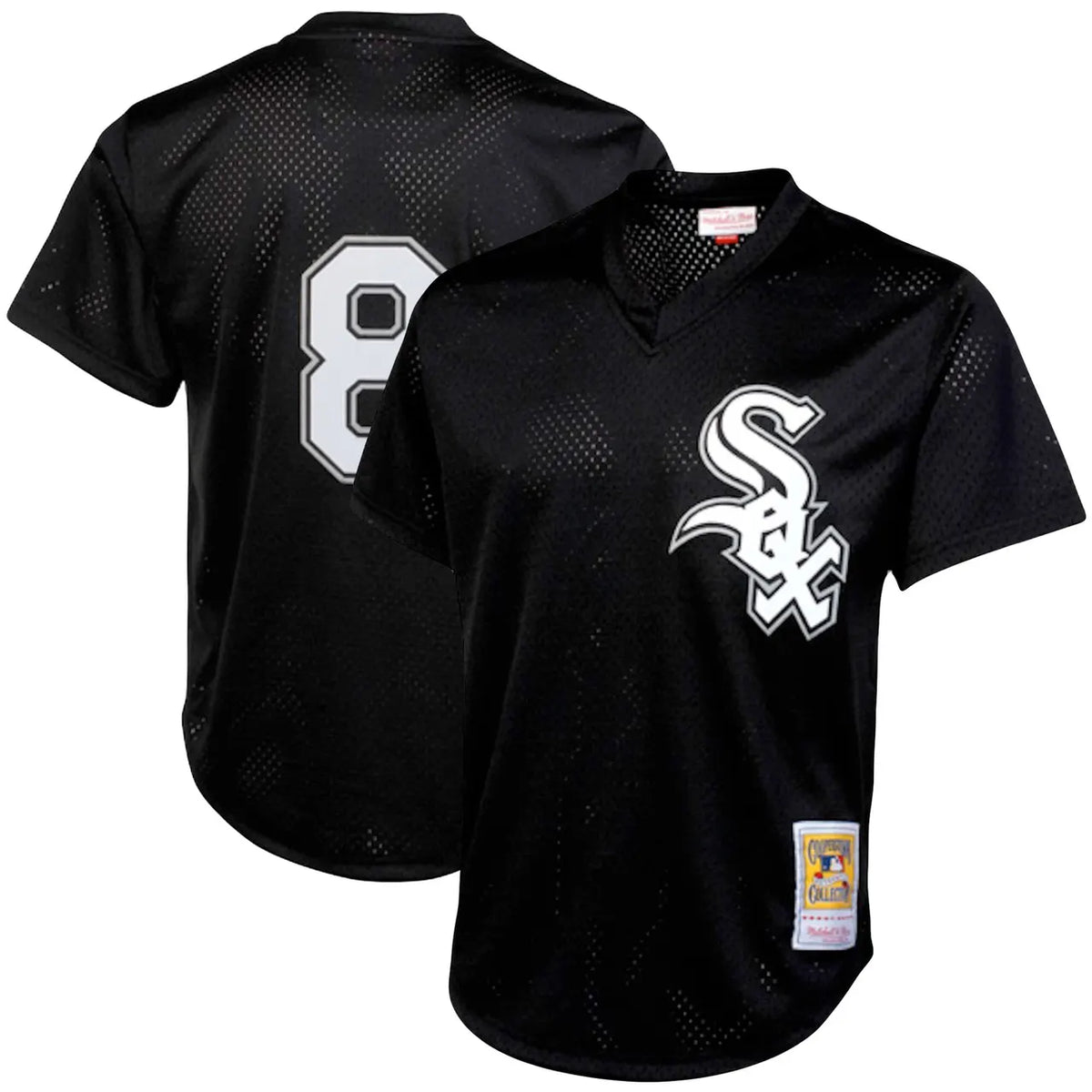 Sox Black Mesh Jersey - Hình 2