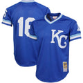Royals Blue Throwback Jersey mitchell